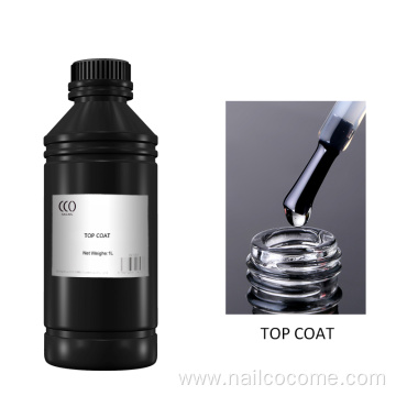 CCO factory OEM ODM Long lasting clear top coat base coat for nail beauty